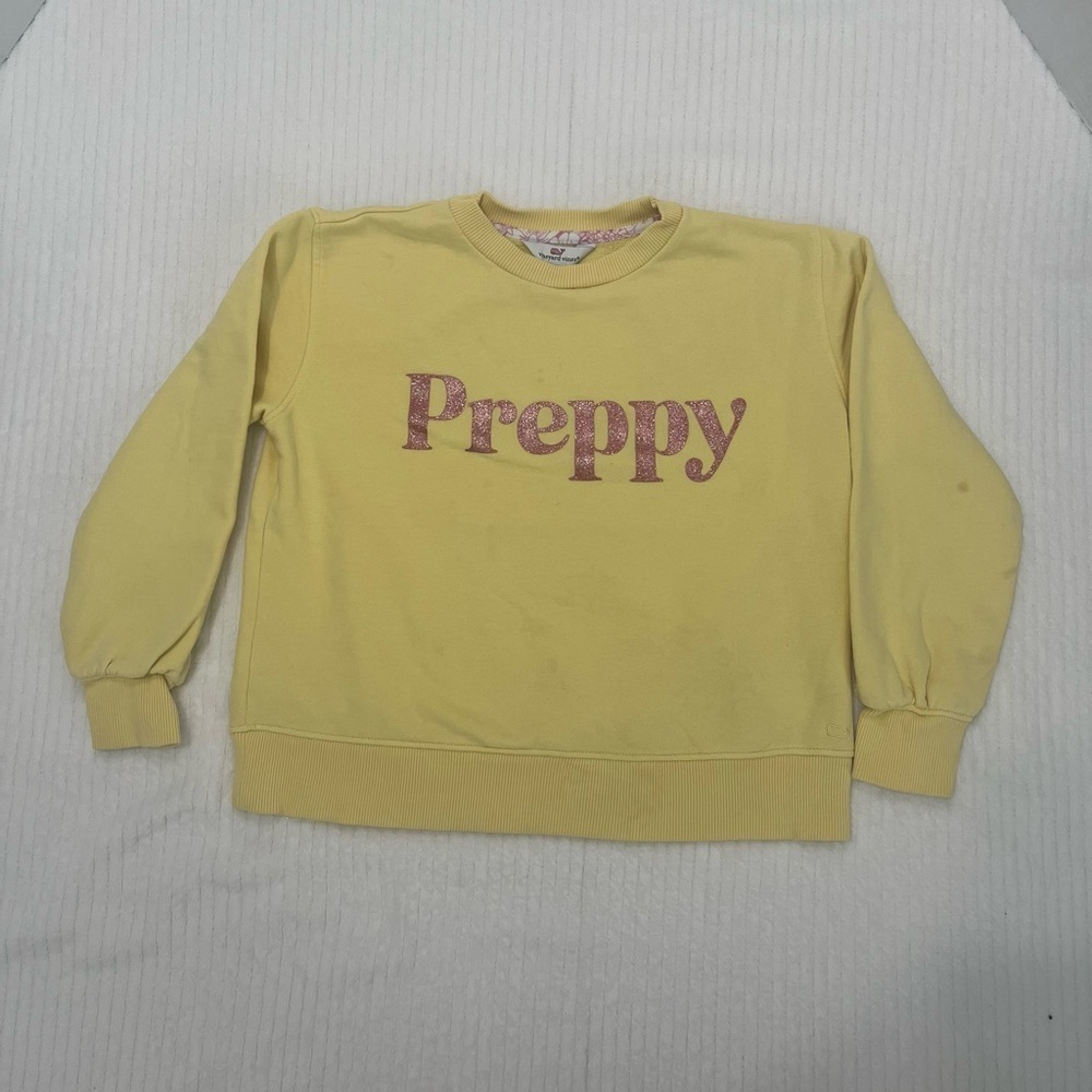 Vineyard Vines Sunny Yellow Crewneck Sweater